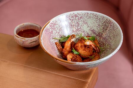 Креветки темпура