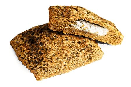 Ржаник с брынзой и зеленью