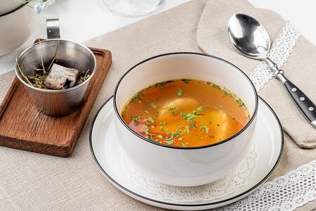 Уха из судака