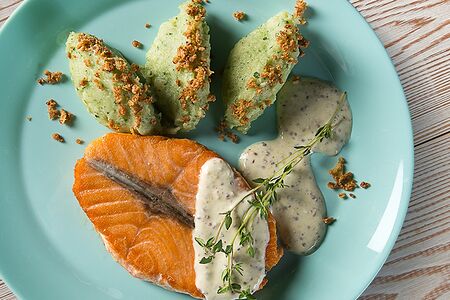 Стейк из сёмги