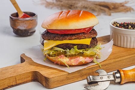 Чизбургер двойной