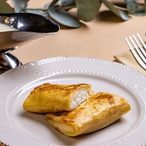 Блинчики с творогом