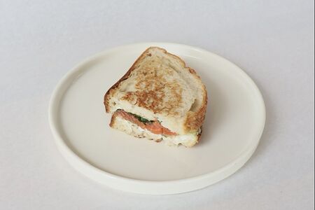 Сэндвич с лососем