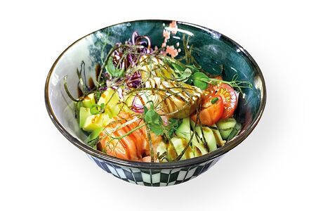 Поке с лососем