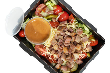 Салат с бужениной