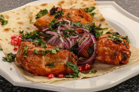 Шашлык из куриных бёдер