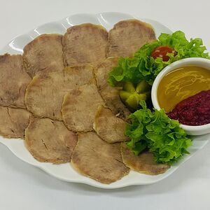 Язык говяжий с хреном