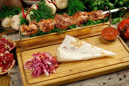 Шашлык из куриных бедрышек