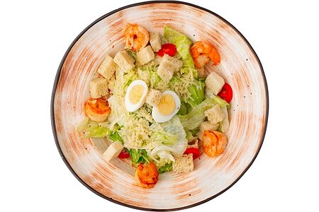 Цезарь с креветками