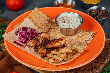 Мцвади куриный