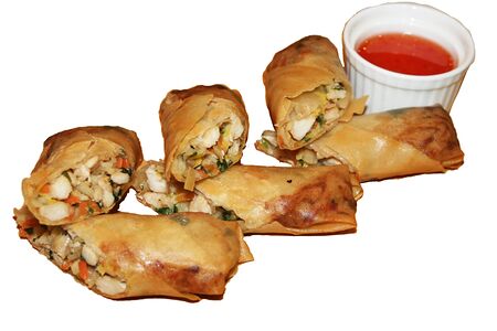 Хрустящие спринг-роллы