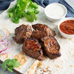 Шашлык из говяжьей вырезки