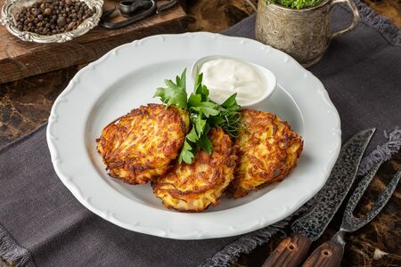 Драники с беконом