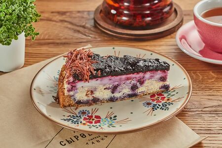 Чизкейк черничный