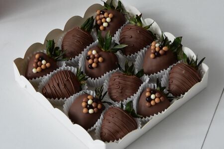 Клубника в шоколаде №9