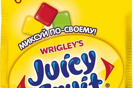 Juicy fruit Жевательная резинка Фруктовый Микс