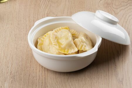 Вареники с картофелем и грибами