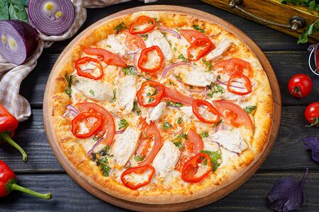 Пицца Деревенская