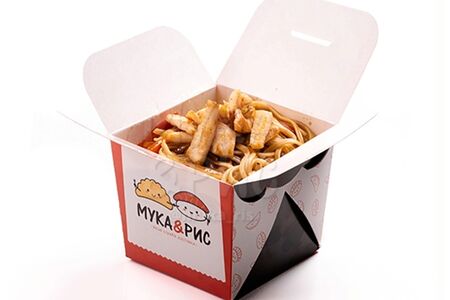 Лапша с курицей