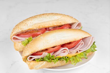 Панини с ветчиной