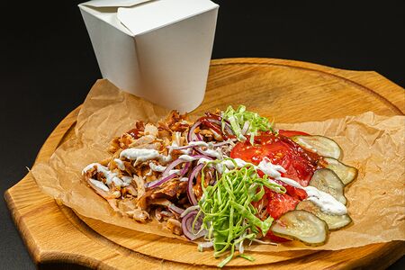 Шаурма в коробочке Xl без лаваша