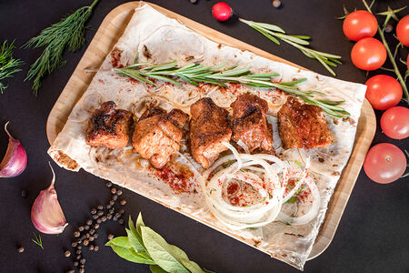 Шашлык из мякоти свинины