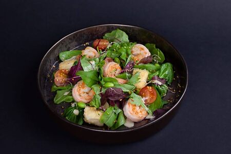 Микс с креветками