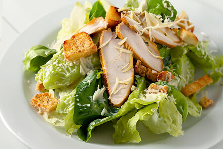 Цезарь с курицей