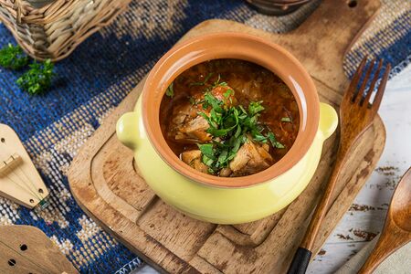 Чахохбили с курицей