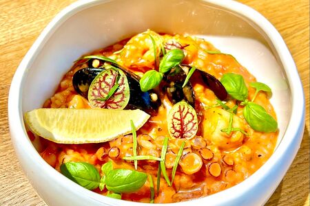 Ризотто с морепродуктами