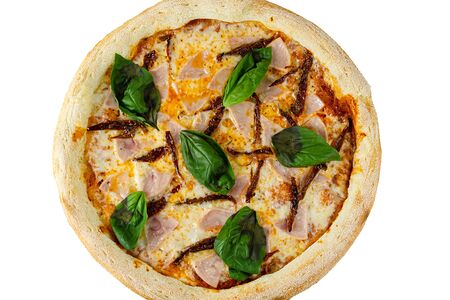 Пицца Ветчина с вялеными помидорами L