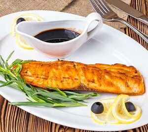 Шашлык из семги