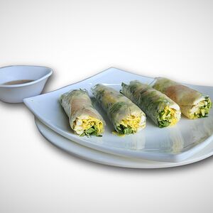 Спринг-ролл с креветками