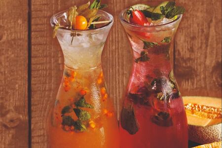 Лимонад Дыня-Арбуз