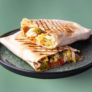 Завертон с курицей и грибами 