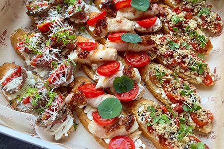 Трио брускетт Для любимого