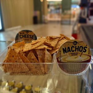 Double начос Тайский перец с соусами сырный и блю чиз