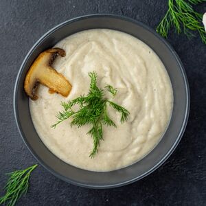 Крем-суп грибной