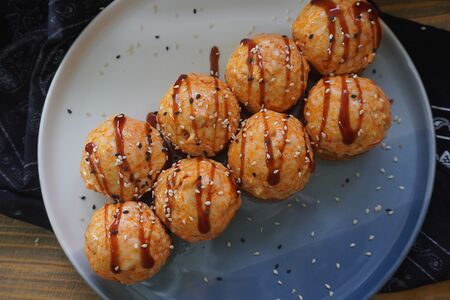 Запеченный ролл с курицей Xxl