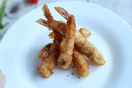 Креветки в панировке
