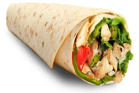 Фахита Буррито с куриным шашлыком