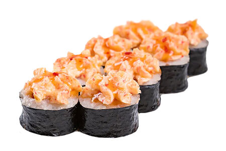 Ролл запеченный с крабом