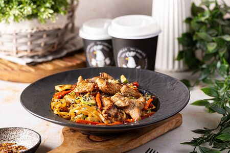 Лапша с индейкой