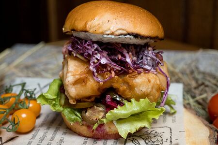 Криспи бургер