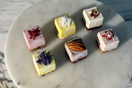 Десерт Черника с чабрецом