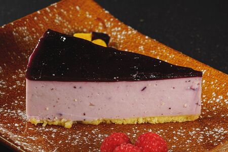 Чизкейк черничный