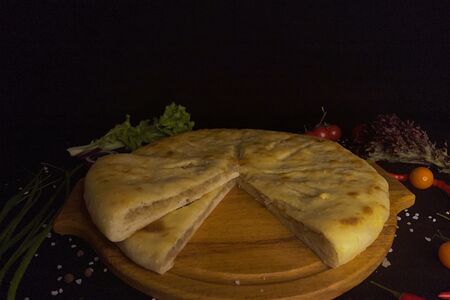 Пирог с капустой и сыром Кабушкаджын