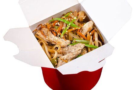 Wok с цыпленком