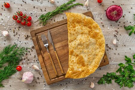 Чебурек с индейкой