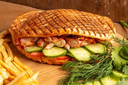 Донер из курицы